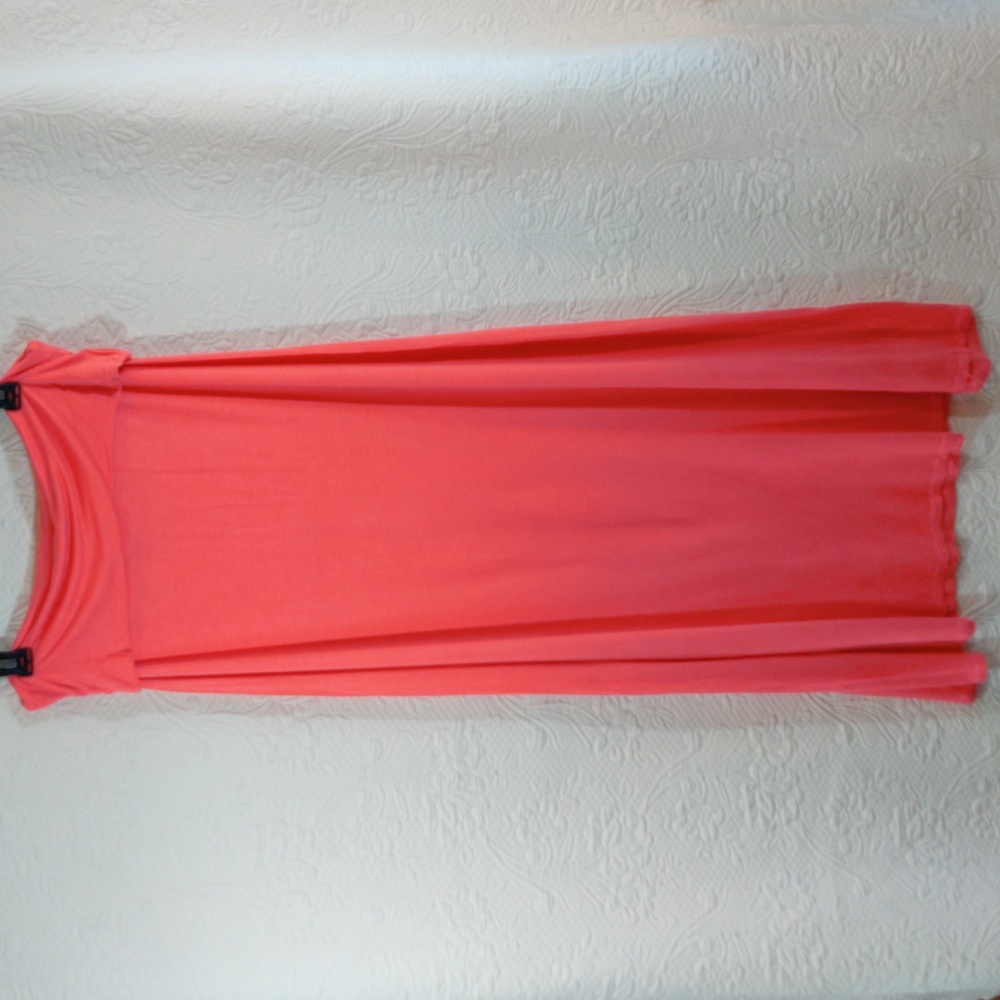 Wet Seal Peach Stretch Long Maxi Skirt